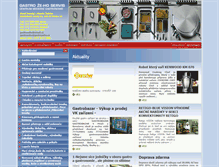 Tablet Screenshot of gastrozeho.cz